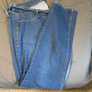 Old Navy Women's Straight Leg Blue Jeans